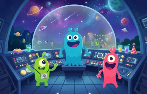 Space Divers story art